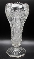 Imp. 10" crystal 474 vase