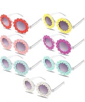 New XEFINAL Rimless Flower Shaped Sunglasses for