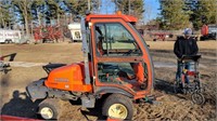 Kubota F3680 Front Mount Tractor with Cab