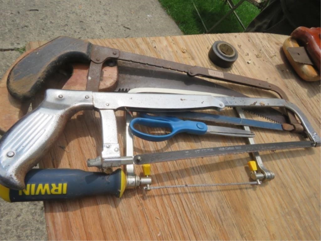HACK SAWS AND COPING SAW