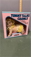 Vintage “Tummy Talks & Crawls” doll- by UNEEDA