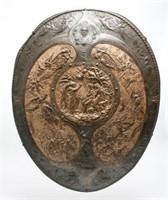 Victorian Copper "Milton Shield" Elkington Co 1868