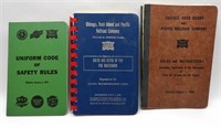 3 Railroad Rules Books: Rock Island 1955, '71, '75