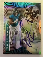 Jaguars Travis Etienne Jr. Signed Card with COA