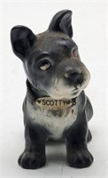 (KC) Vintage black Scotty dog figurine
