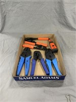 Assorted Cable Tools/Crimpers (6 Items)