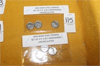 CHOICE OF WWII STEEL PENNIES