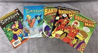 5 Bongo Comics Simpson Comic books