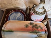 Mixed Vintage Lot Asian Inspired Plates, N