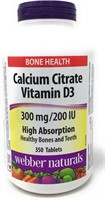 webber natural Calcium Citrate (350 Tablets\