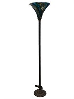 Tiffany Style Torchiere Floor Lamp