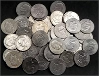 50 Eisenhower 'Ike' Dollars from Hoard