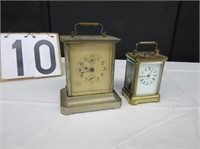 Waterbury Clock Co. & Germany Carriage Clocks