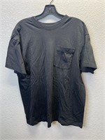 Vintage Single Stitch Black Pocket Shirt