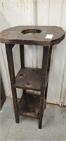 Small Wooden stand 26in tall