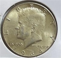 1964 Kennedy Half Dollar Silver