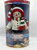 Raggedy Andy 14in Porcelain Keepsake Doll NEW