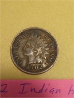 1902 INDIAN HEAD PENNY