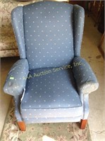 Upholstered sofa chair