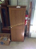 Cabinet 53 inches tall by 21 in wide