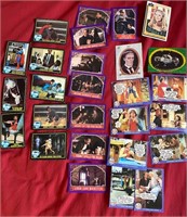 Movie and TV trading cards