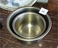 SMALL STAINLESS BOWLS