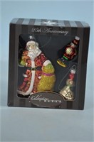 Radko 25th Anniversary Christmas Ornaments