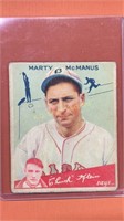 1934 Goudey #80 Marty McManus