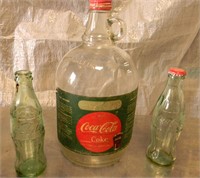 3 Coke Bottles