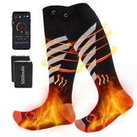 Electric Heated Socks for Men Women, Augot 5000mah