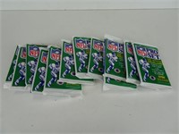 Assorted unopened NFL Cards