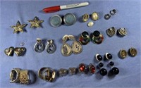 (15 PAIR) ASSORTED CLIP ON EARRINGS