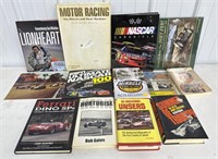 Large Lot Of Auto Racing Books
