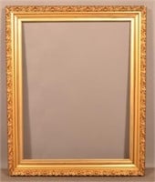 19th Century Gilt-Molded Picture Frame