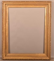 19th Century Gilt-Molded Picture Frame.