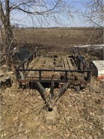 12 foot steel project trailer