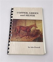 Copper, Green, and Silver Author Signed