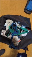 Bag of karate equipment