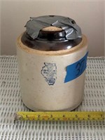 ½ gal White stone jar