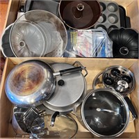 Calphalon and more pots and pans