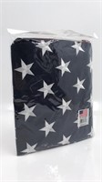 New Usa Red White And Blue Fabric Flag