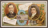 LOUIS PASTEUR: Rare SUCHARD CHOCOLATE Card (1910)