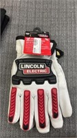 Lincoln electric size L gloves