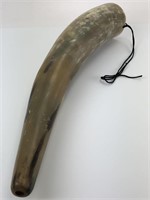Genuine Vintage Ox Horn Viking Blow Horn