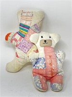 Vintage Quilted Teddy Bears
