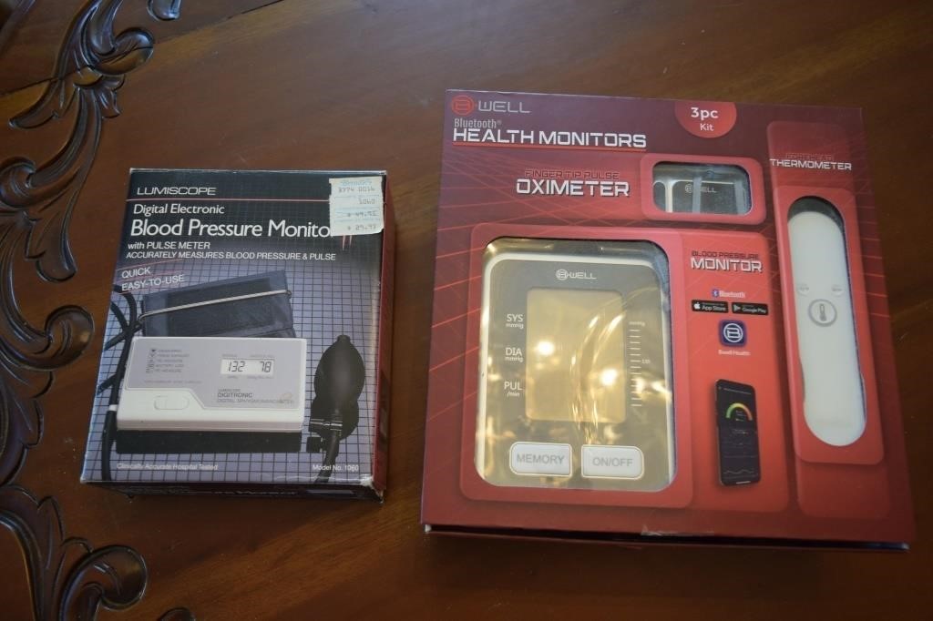 2 Blood Pressure Monitors