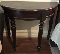 CRESCENT WOOD TABLE