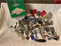 Collectibles in tin