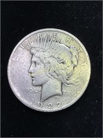 1922 PEACE SILVER DOLLAR