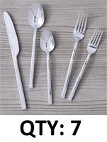 7 Sets of West Elm 5pc Flatware - NEW $385